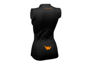 Maillot de ciclismo indoor sin mangas "All Black"
